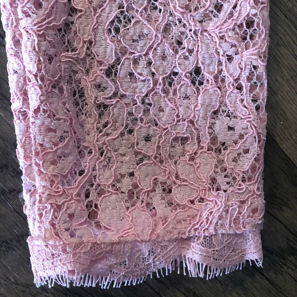 Adrianna Papell pink lace dress size 12 - Picture 4 of 5